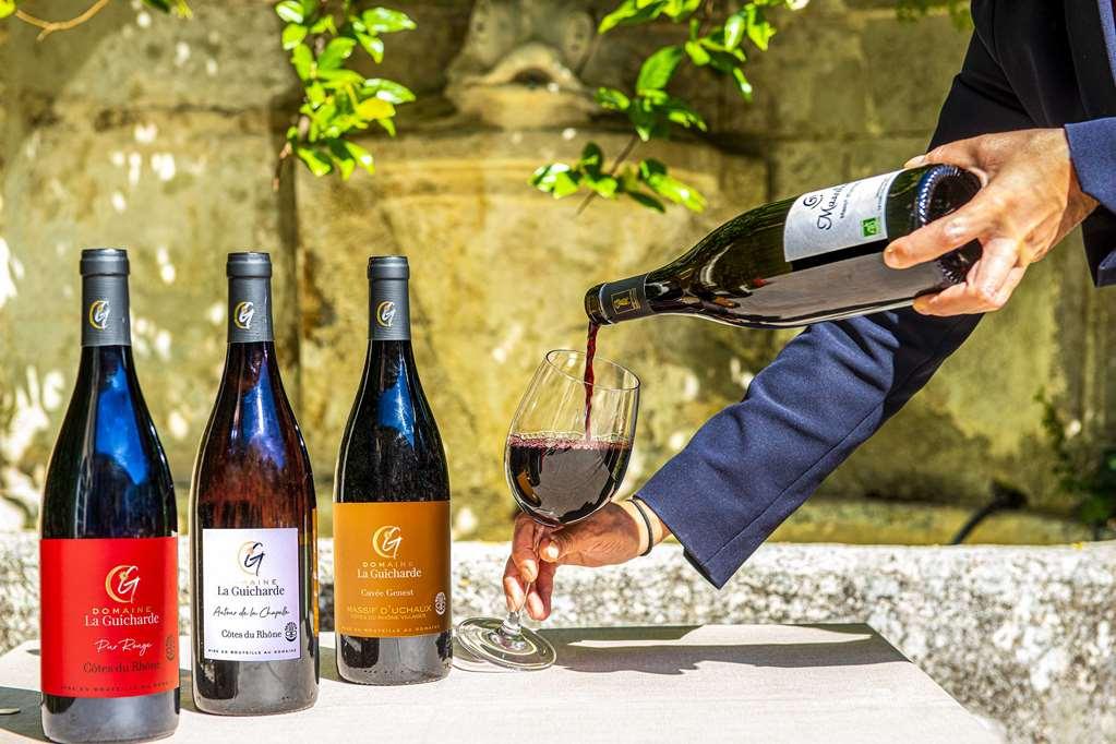 Chateau De Massillan Uchaux Ristorante foto